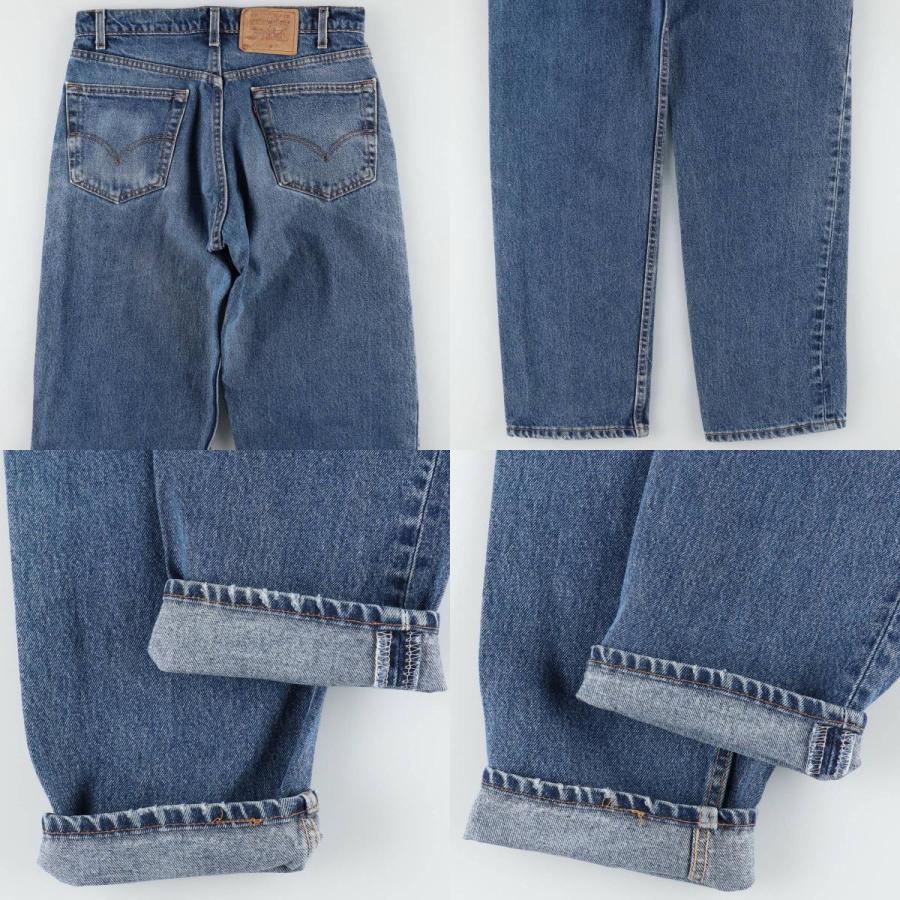 古着 90年代 リーバイス Levi's 550 RELAXED FIT テーパードデニムパンツ USA製 メンズw33相当 ヴィンテージ/eaa649092 Levi's（リーバイス） 古着 90年代 Levi's 550 RELAXED FIT テーパード