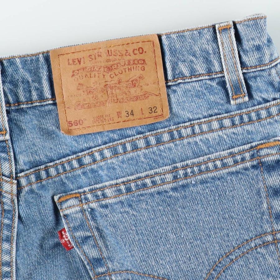 古着 90年代 リーバイス Levi's 550 LOOSE FIT TAPERED LEG テーパードデニムパンツ USA製 メンズw34相当 ヴィンテージ/eaa649094 Levi's（リーバイス） 古着 90年代 Levi's 550 LOOSE FIT TAPERED LEG
