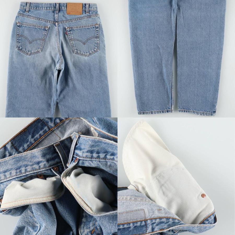 古着 リーバイス Levi's 550 RELAXED FIT テーパードデニムパンツ USA製 メンズw34相当/eaa649113 Levi's（リーバイス） 古着 Levi's 550 RELAXED FIT テーパードデニム