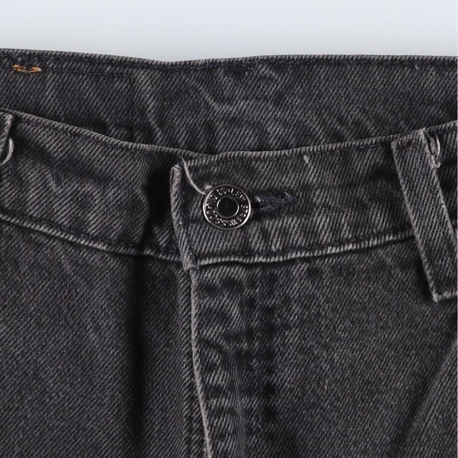 Levi's（リーバイス） 古着 Levi's 550 ブラックデニム テーパード