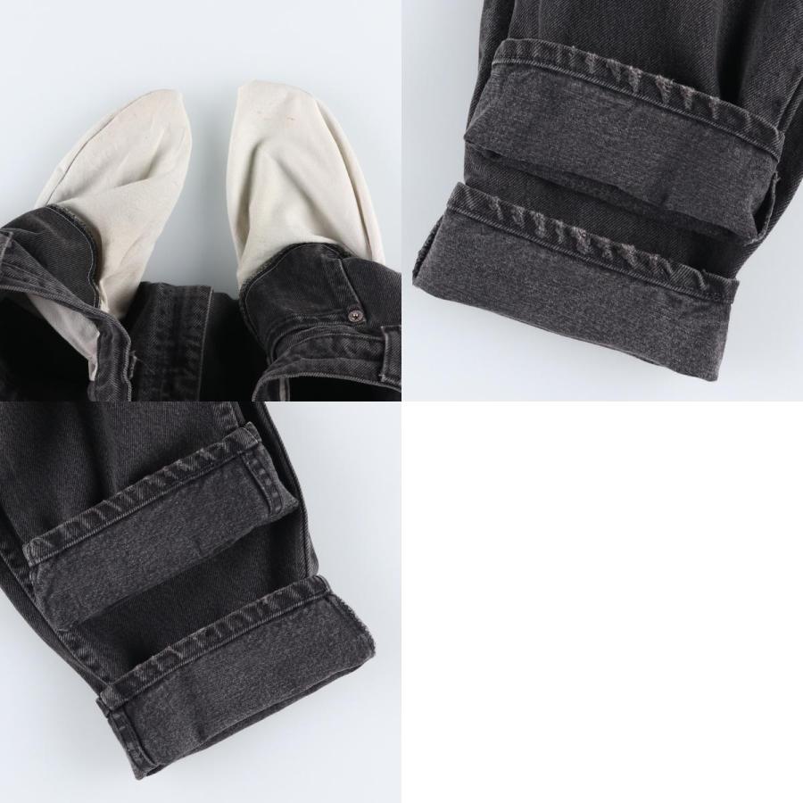 古着 リーバイス Levi's 550 ブラックデニム テーパードデニムパンツ USA製 メンズw34相当 ヴィンテージ/eaa649116 Levi's（リーバイス） 古着 Levi's 550 ブラックデニム テーパード