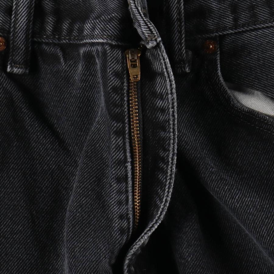 Levi's（リーバイス） 古着 Levi's 550 ブラックデニム テーパード