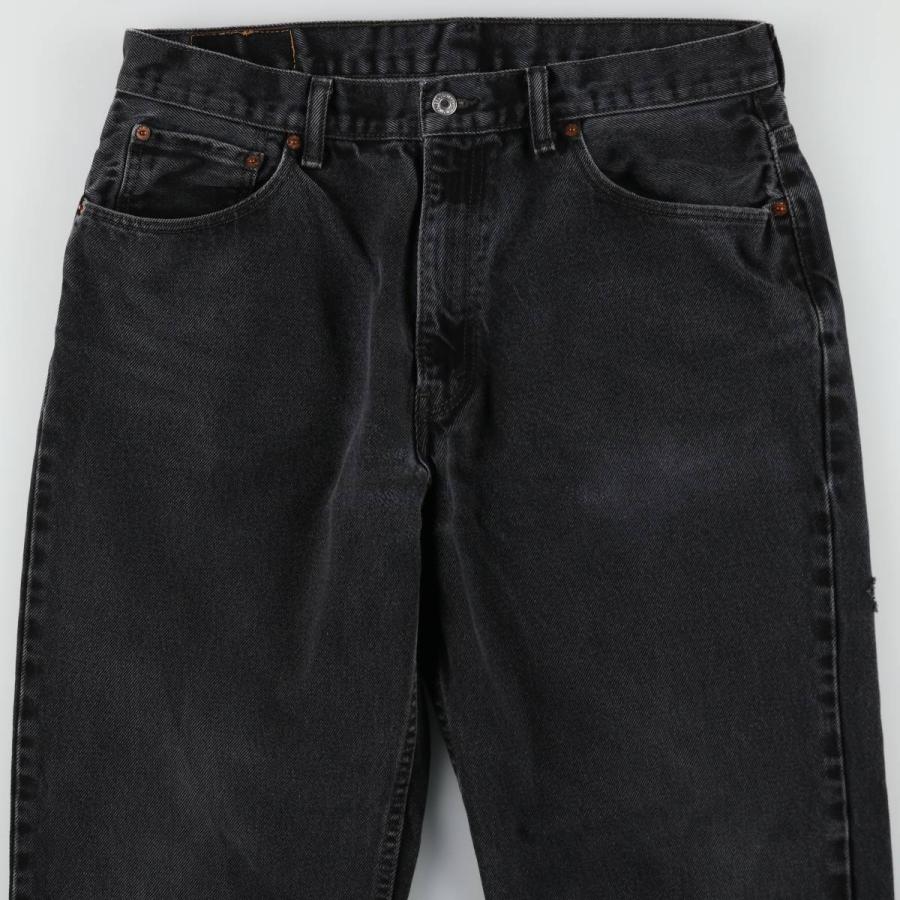 Levi's（リーバイス） 古着 Levi's 550 ブラックデニム テーパード