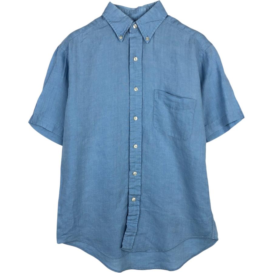 BROOKS BROTHERS（ブルックスブラザーズ） 古着 半袖 リネン ボタン