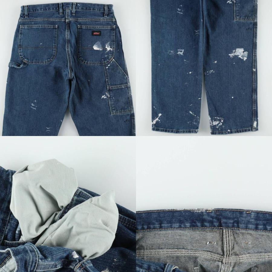 Dickies（ディッキーズ） 古着 ペイント デニムペインターパンツ