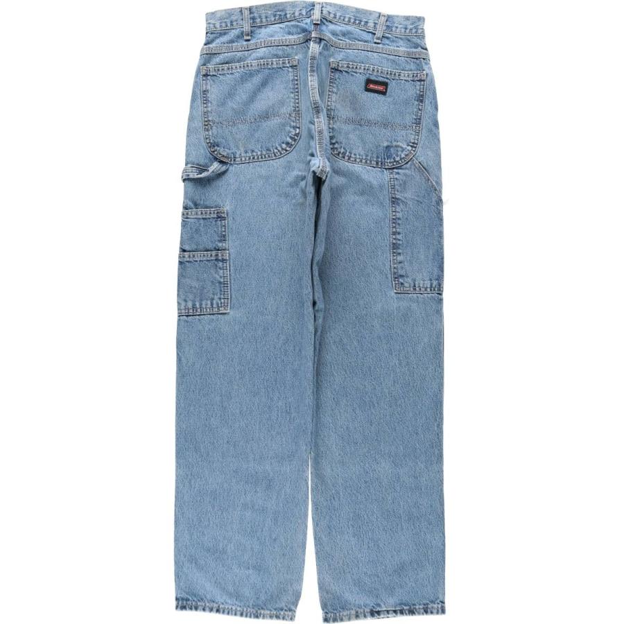 古着 ディッキーズ Dickies Relaxed Fit ダブルニー デニムペインターパンツ メンズw34相当/eaa649412 Dickies（ディッキーズ） 古着 Dickies Relaxed Fit ダブルニー デニム