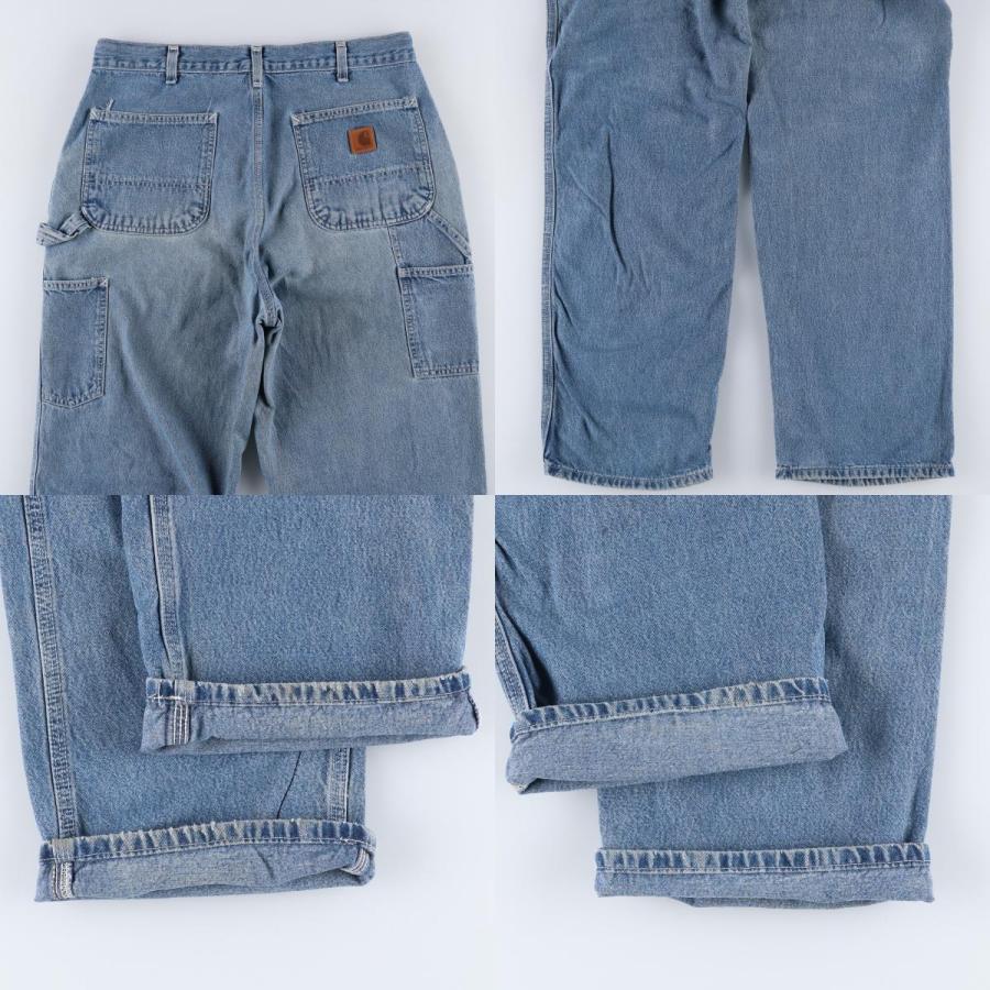 古着 カーハート Carhartt Loose Original Fit デニムペインターパンツ メンズw34相当/eaa649442 Carhartt（カーハート） 古着 Carhartt Loose Original Fit デニム