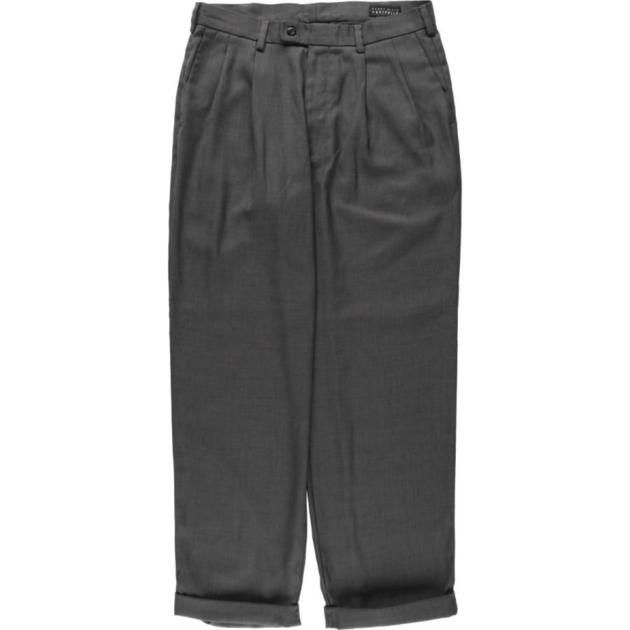 古着 ペリーエリス PERRY ELLIS PORTFOLIO ツータック スラックスパンツ メンズw34相当/eaa622131 古着 ペリーエリス PERRY ELLIS PORTFOLIO ツータック スラックス