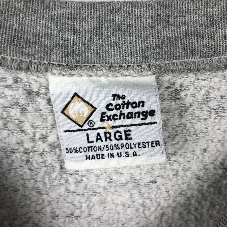 古着 The Cotton Exchange カレッジスウェットシャツ トレーナー USA製 メンズL相当/eaa650188 古着 The Cotton Exchange カレッジスウェットシャツ トレーナー USA製