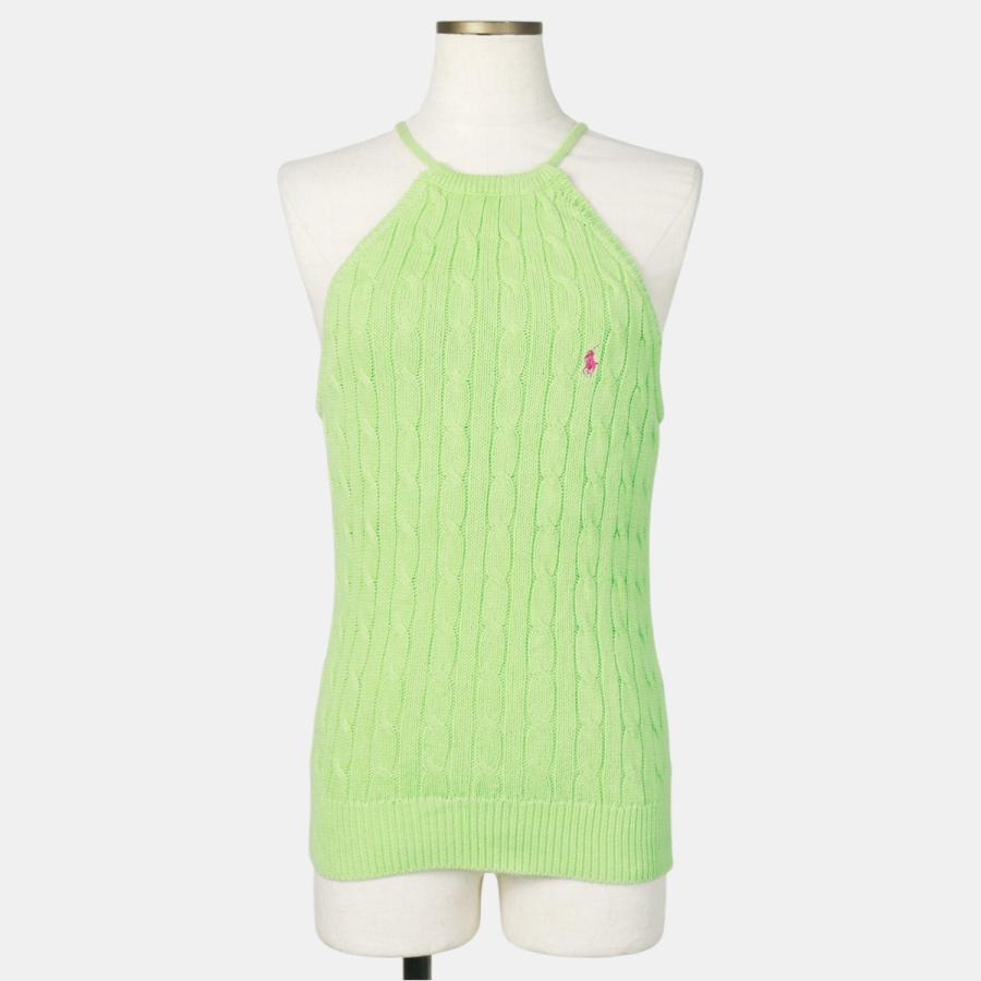 古着 ラルフローレン Ralph Lauren ホルターネック クロップド丈