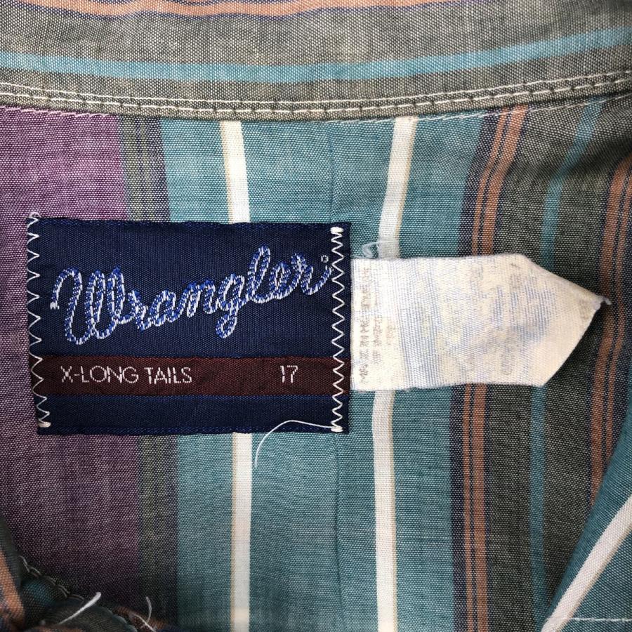 Wrangler（ラングラー） 古着 80~90年代 ストライプ柄 マルチ