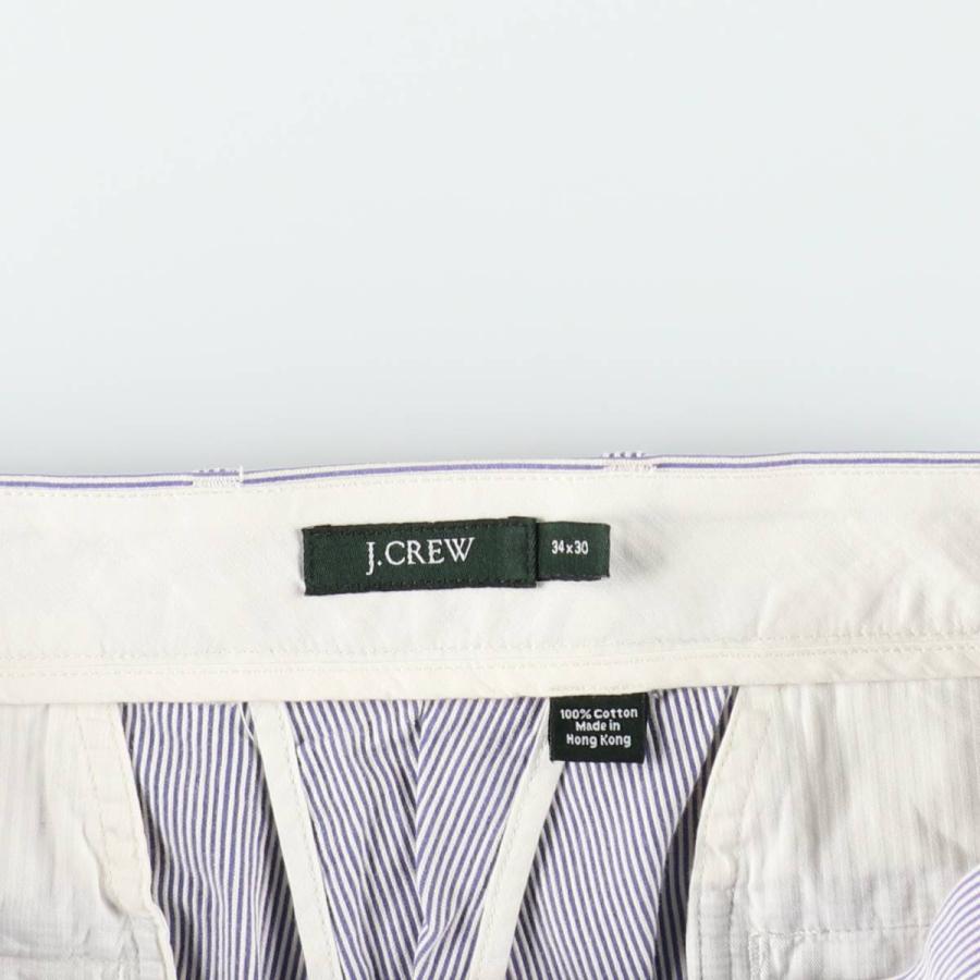 古着 ジェイクルー J.Crew ストライプ柄 コットン スラックスパンツ メンズw34相当/eaa651019 J.CREW（ジェイクルー） 古着 ストライプ柄 コットン スラックスパンツ