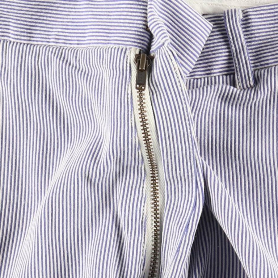 J.CREW（ジェイクルー） 古着 ストライプ柄 コットン スラックスパンツ