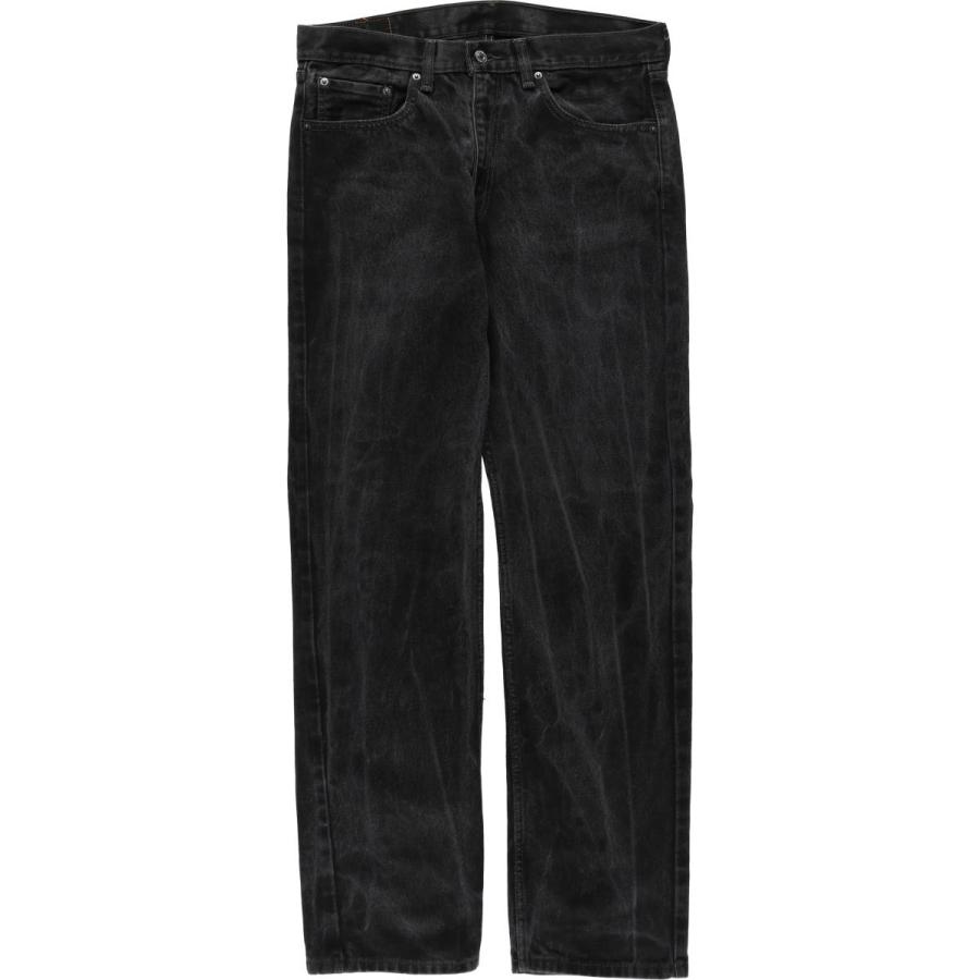 古着 リーバイス Levi's 505-0218 ブラックデニム テーパードデニムパンツ メンズw34相当/eaa651248 Levi's（リーバイス） 古着 Levi's 505-0218 ブラックデニム