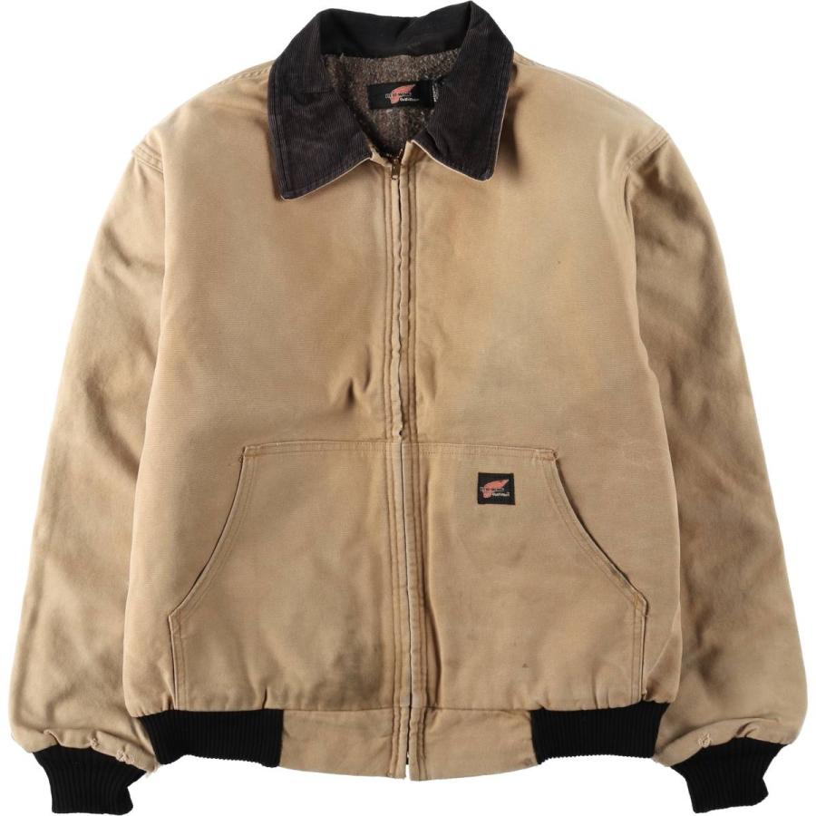 古着 レッドウィング RED WING ダックワークジャケット USA製 メンズL 