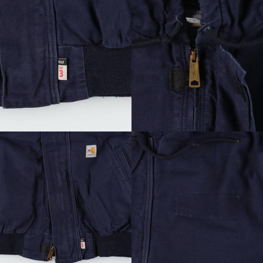 古着 カーハート Carhartt アクティブジャケット FRシリーズ 中綿入り ダックフルジップパーカー メンズXL相当/eaa651288 Carhartt（カーハート） 古着 アクティブジャケット FRシリーズ 中綿