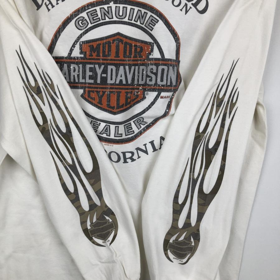 古着 ハーレーダビッドソン Harley-Davidson ロングTシャツ ロンT USA