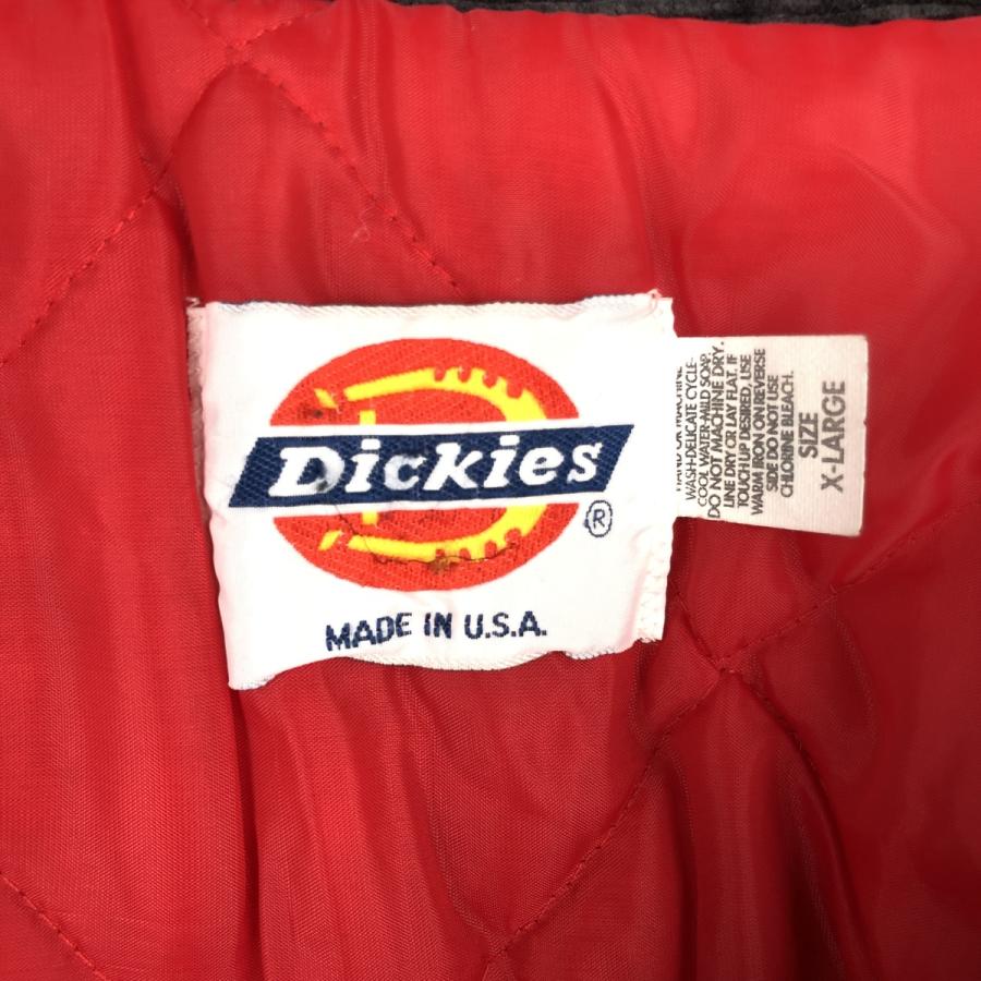 Dickies（ディッキーズ） 古着 襟付き 中綿入り ワークブルゾン USA製
