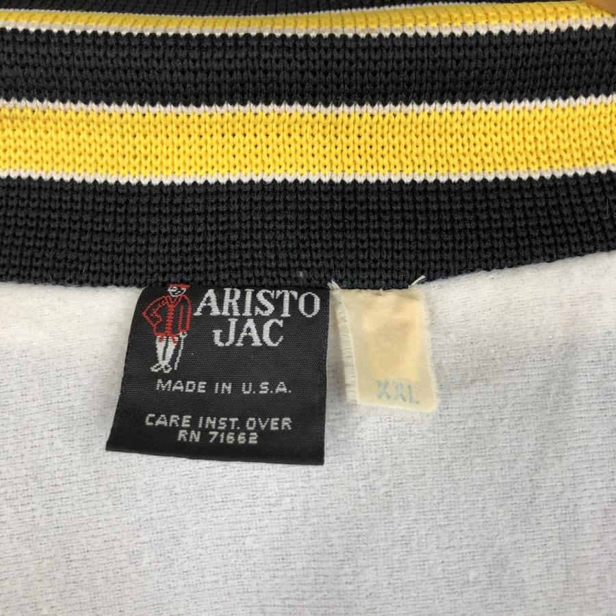 古着 ~90年代 ARISTO JAC 襟付き ナイロンスタジャン アワード