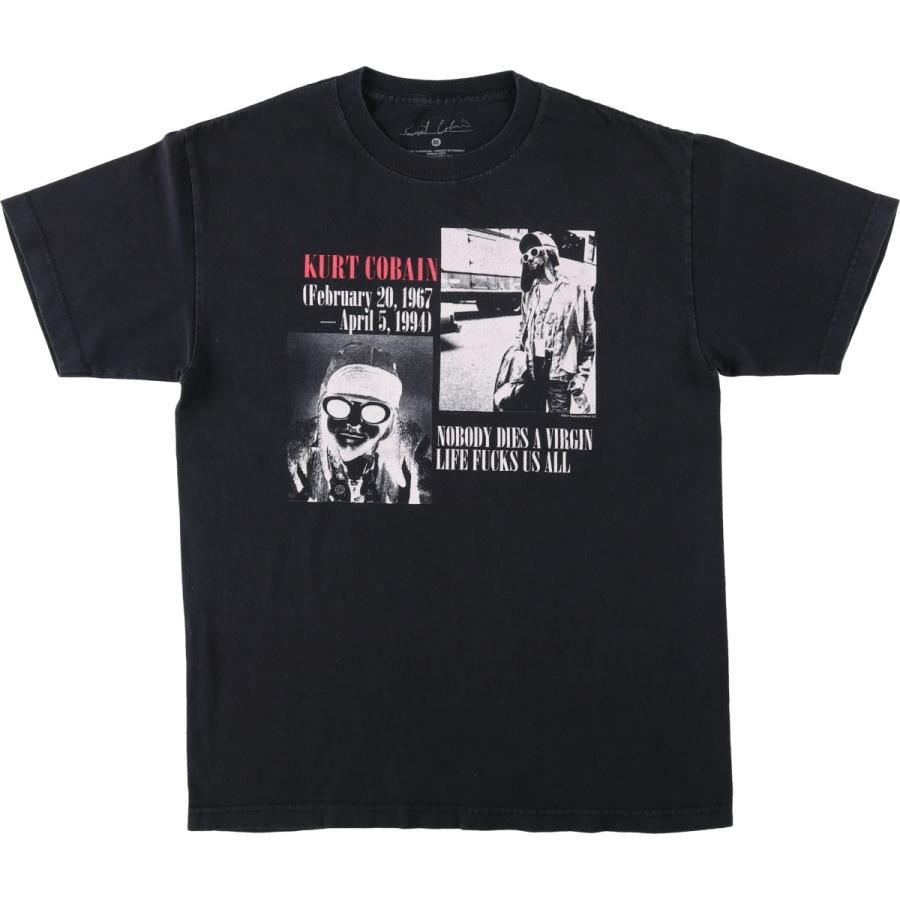 古着 KURT COBAIN カートコバーン バンドTシャツ バンT メンズM相当 
