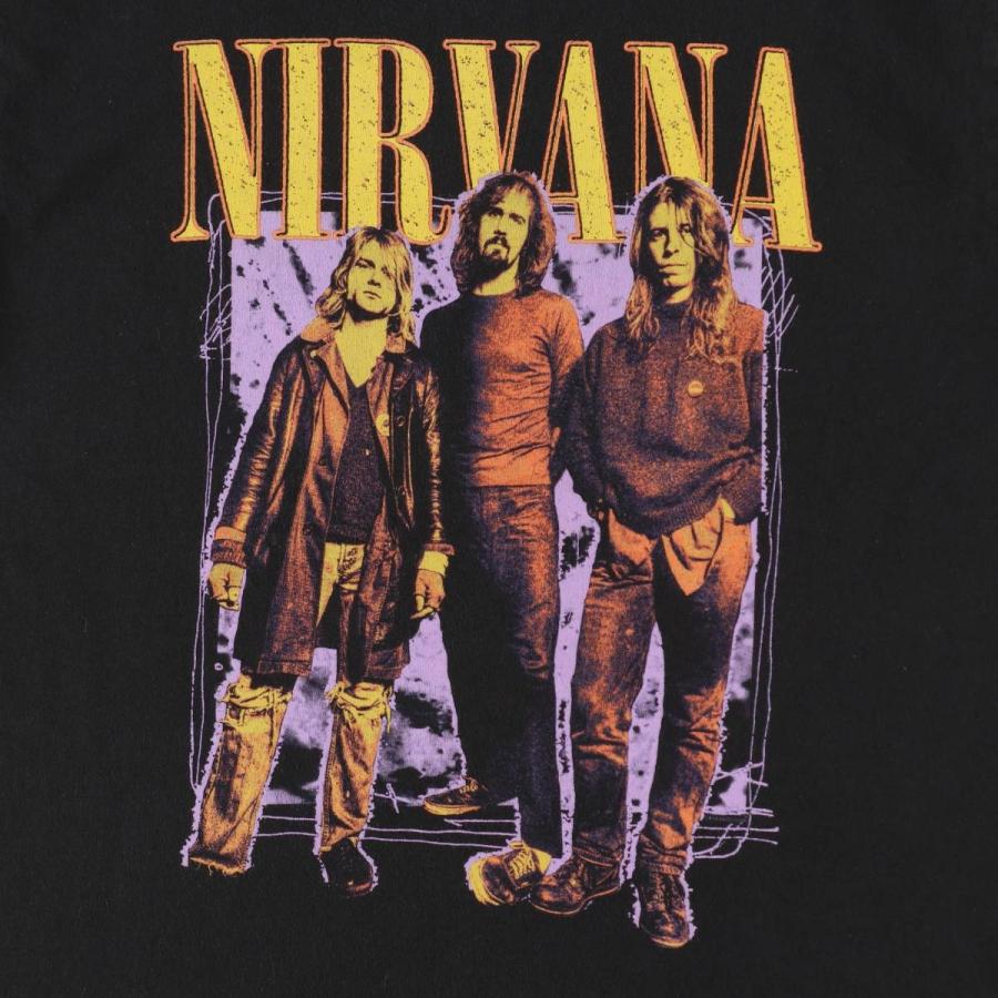 古着 NIRVANA ニルヴァーナ バンドTシャツ バンT メンズS相当