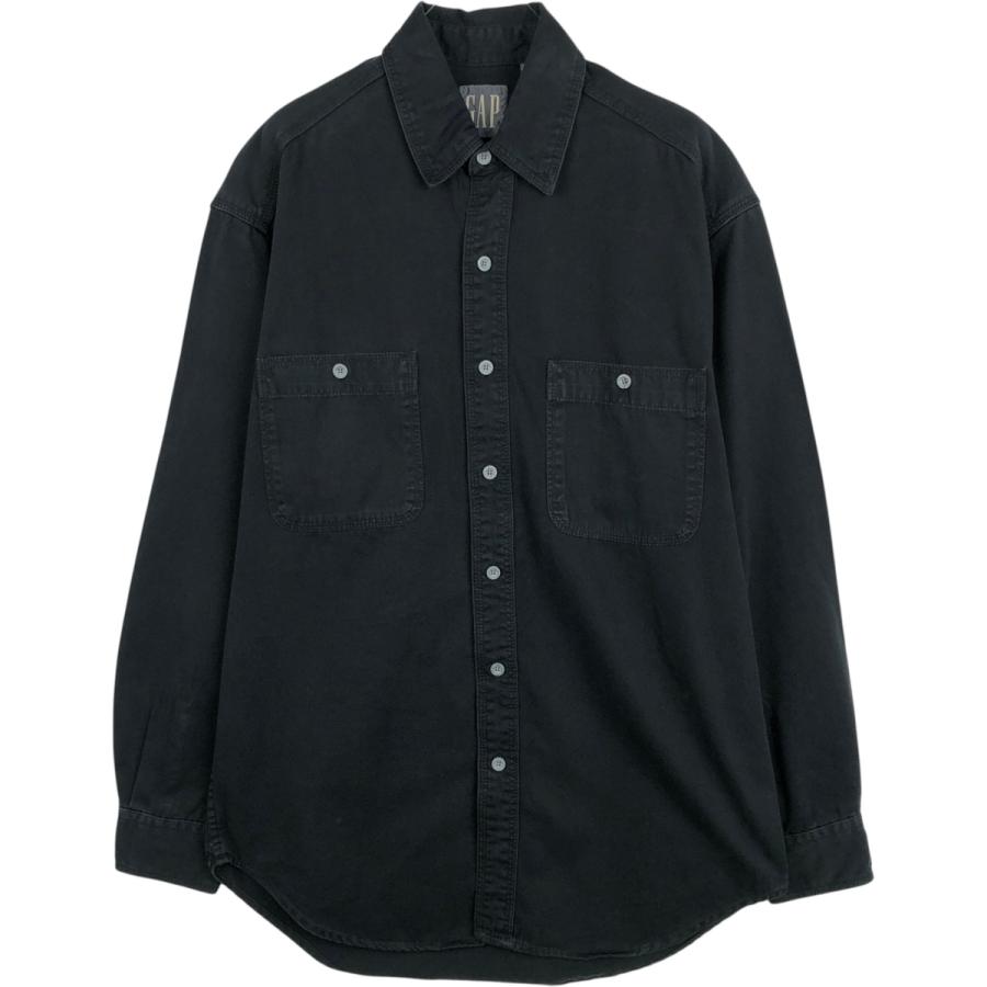 GAP（ギャップ） 古着 90年代 オールドギャップ 長袖 コットンシャツ