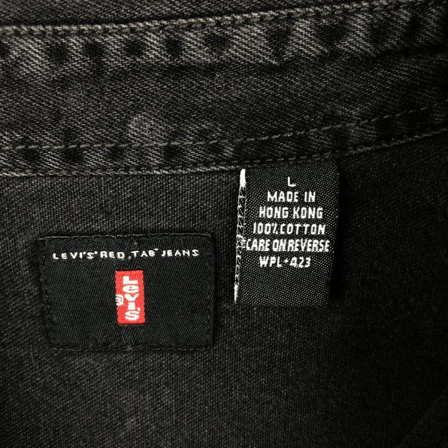 Levi's（リーバイス） 古着 Levi's RED TAB 長袖 ブラックデニムシャツ