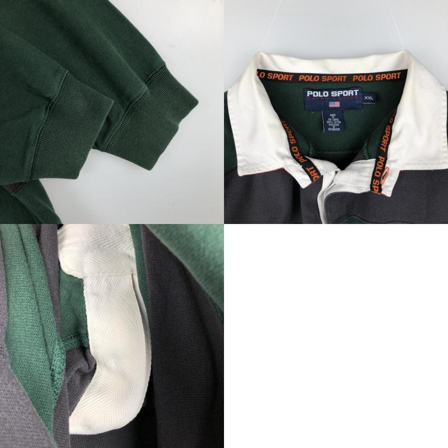 古着 ラルフローレン Ralph Lauren POLO SPORT ポロスポーツ ボーダー