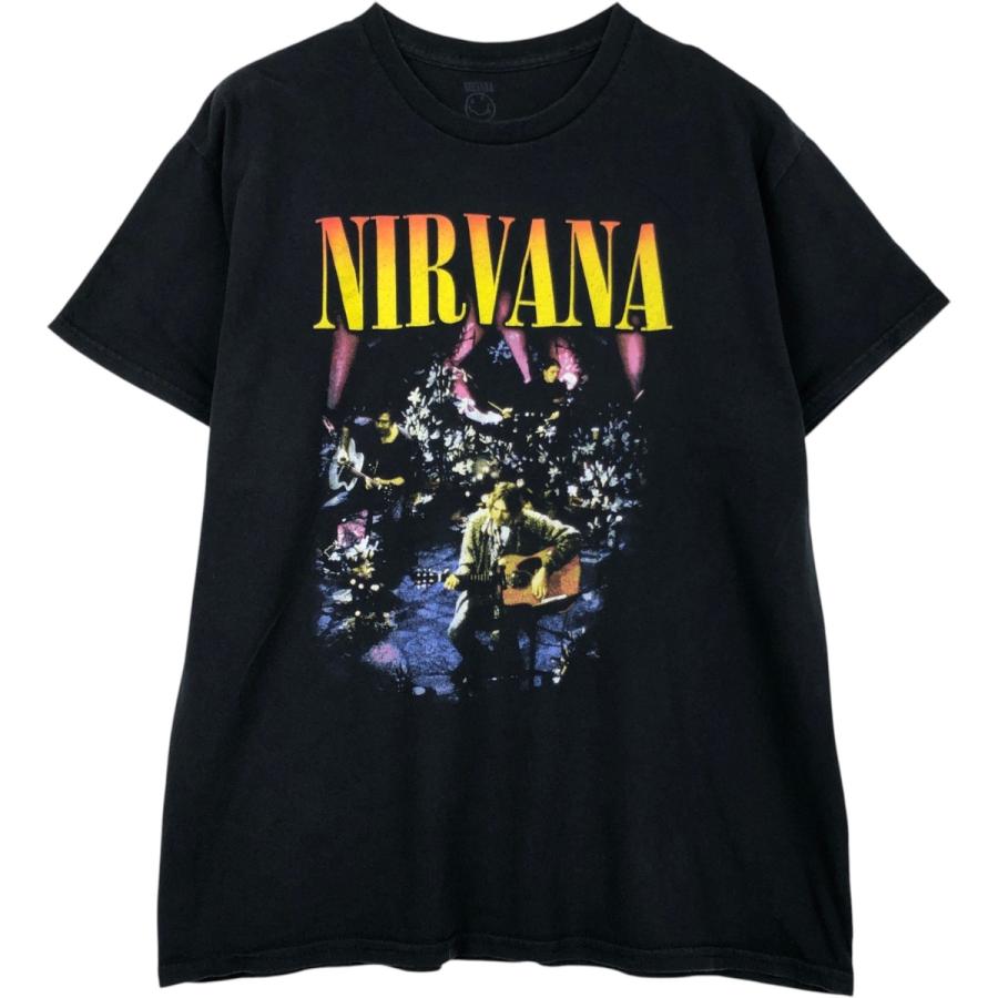 古着 NIRVANA ニルヴァーナ バンドTシャツ バンT メンズL相当