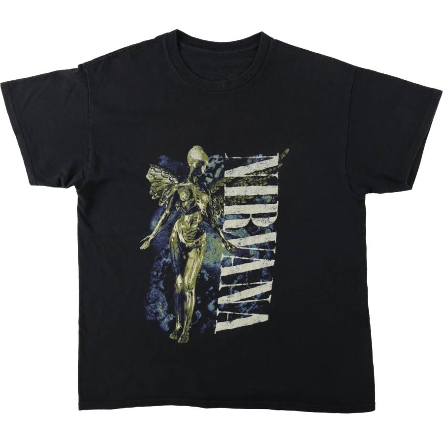 古着 NIRVANA ニルヴァーナ バンドTシャツ バンT メンズL相当