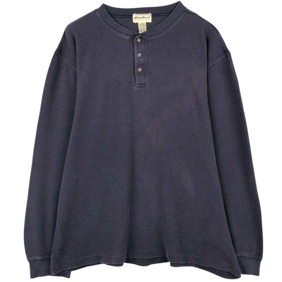 古着100着以上まとめ売り！Ralph、Eddie Bauer…etc Eddie Bauer（エディーバウアー） 古着 ヘンリーネック サーマルロンT