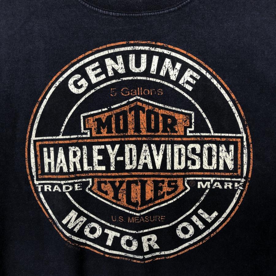 古着 ハーレーダビッドソン Harley-Davidson モーターサイクル ロングT