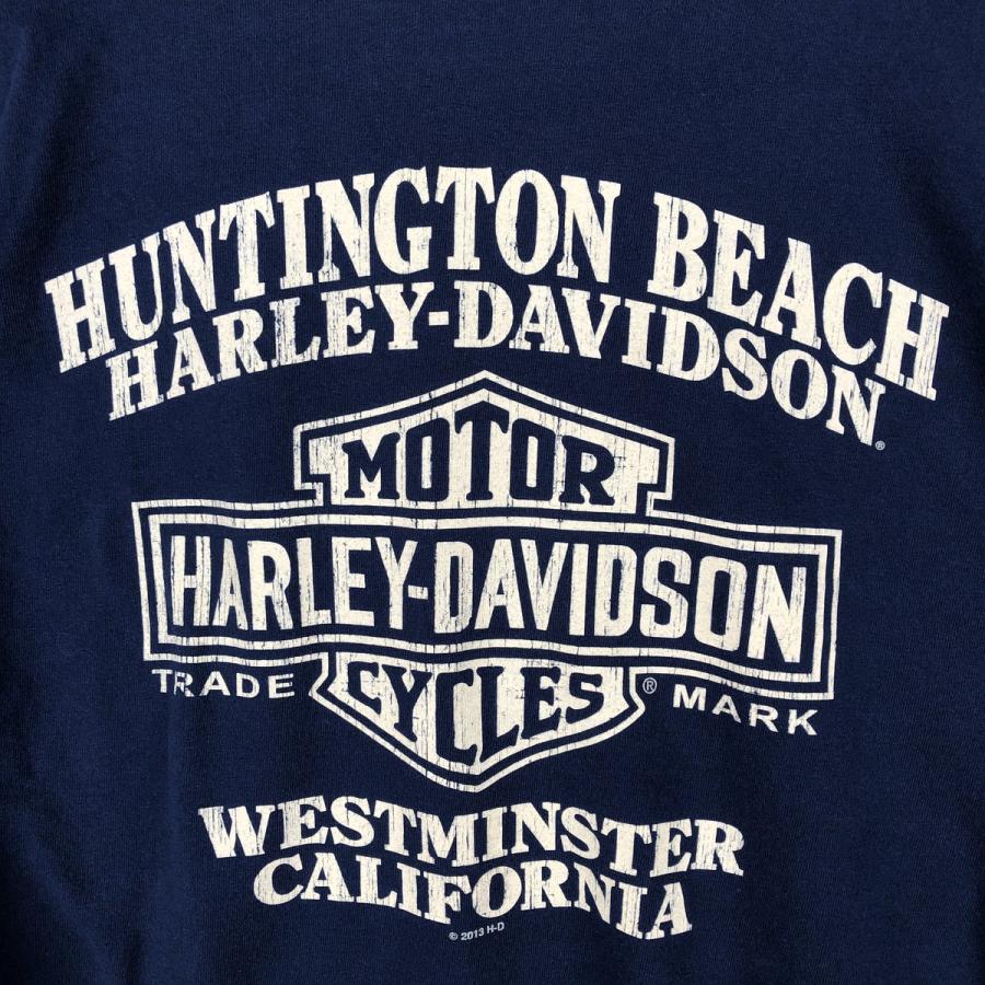 古着 ハーレーダビッドソン Harley-Davidson モーターサイクル ロングT