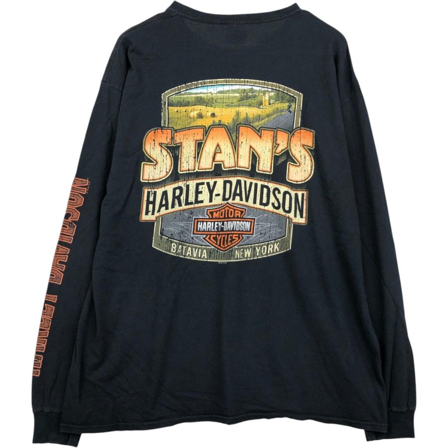 古着 ハーレーダビッドソン Harley-Davidson モーターサイクル ロングT
