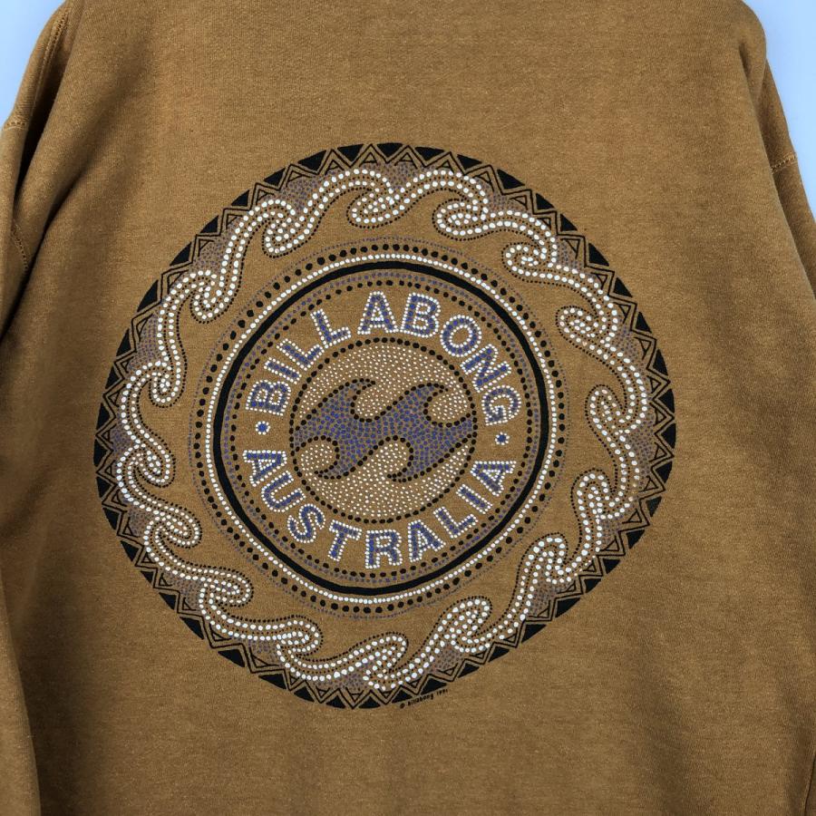 古着 90年代 Billabong CHINA MOCH FLEECE モックネック プリント