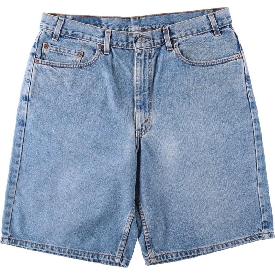 古着 00年代 リーバイス Levi's 550 RELAXED FIT デニムショーツ ショートパンツ USA製 メンズw37相当/eaa653343 Levi's（リーバイス） 古着 00年代 Levi's 550 RELAXED FIT デニム