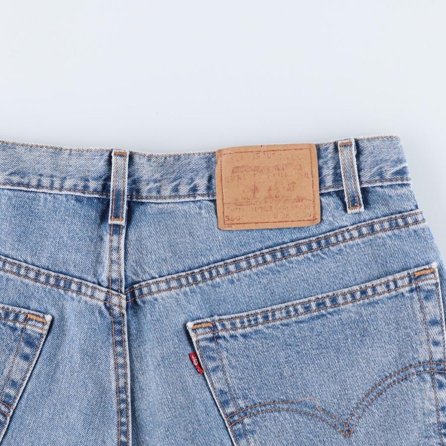 古着 00年代 リーバイス Levi's 550 RELAXED FIT デニムショーツ ショートパンツ USA製 メンズw37相当/eaa653343 Levi's（リーバイス） 古着 00年代 Levi's 550 RELAXED FIT デニム