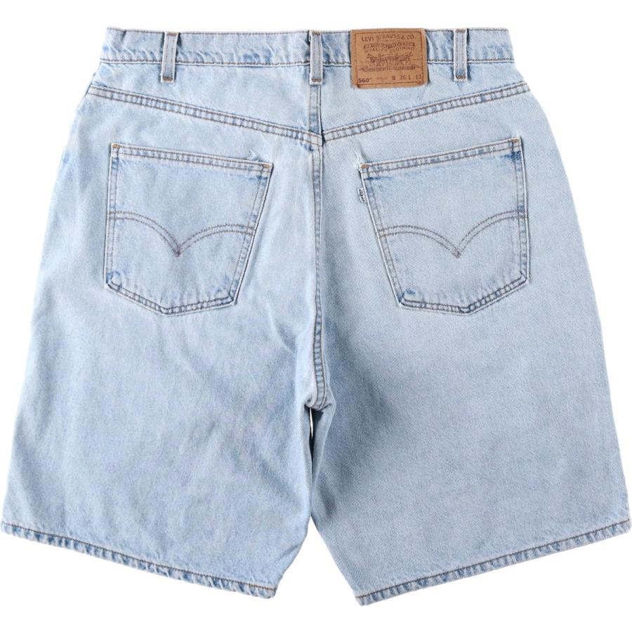 USA製 リーバイス Levi's 560 ルーズフィット デニムハーフパンツ Levi's（リーバイス） 古着 90年代 Levi's 560 LOOSE FIT デニム