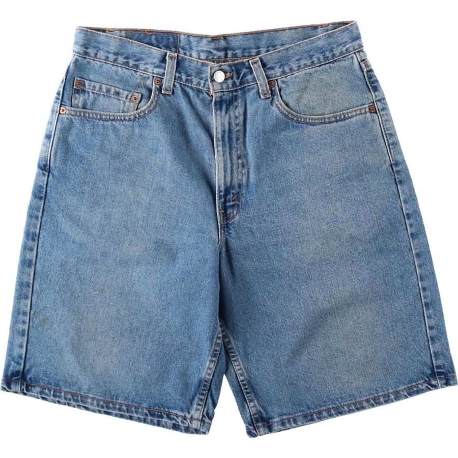 古着 00年代 リーバイス Levi's 550 RELAXED FIT デニムショーツ ショートパンツ USA製 メンズw34相当/eaa653349 Levi's（リーバイス） 古着 00年代 Levi's 550 RELAXED FIT デニム