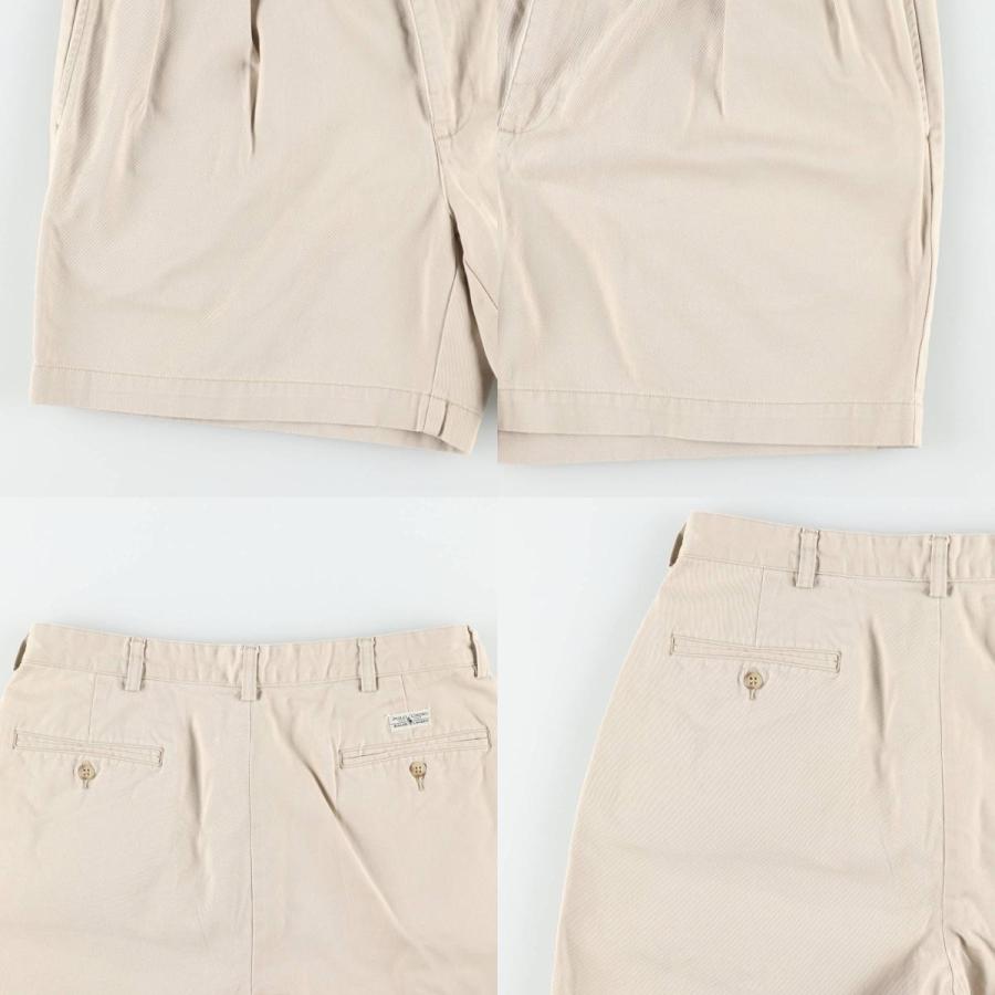 古着 ラルフローレン Ralph Lauren Polo ANDREW SHORT ツータック チノ