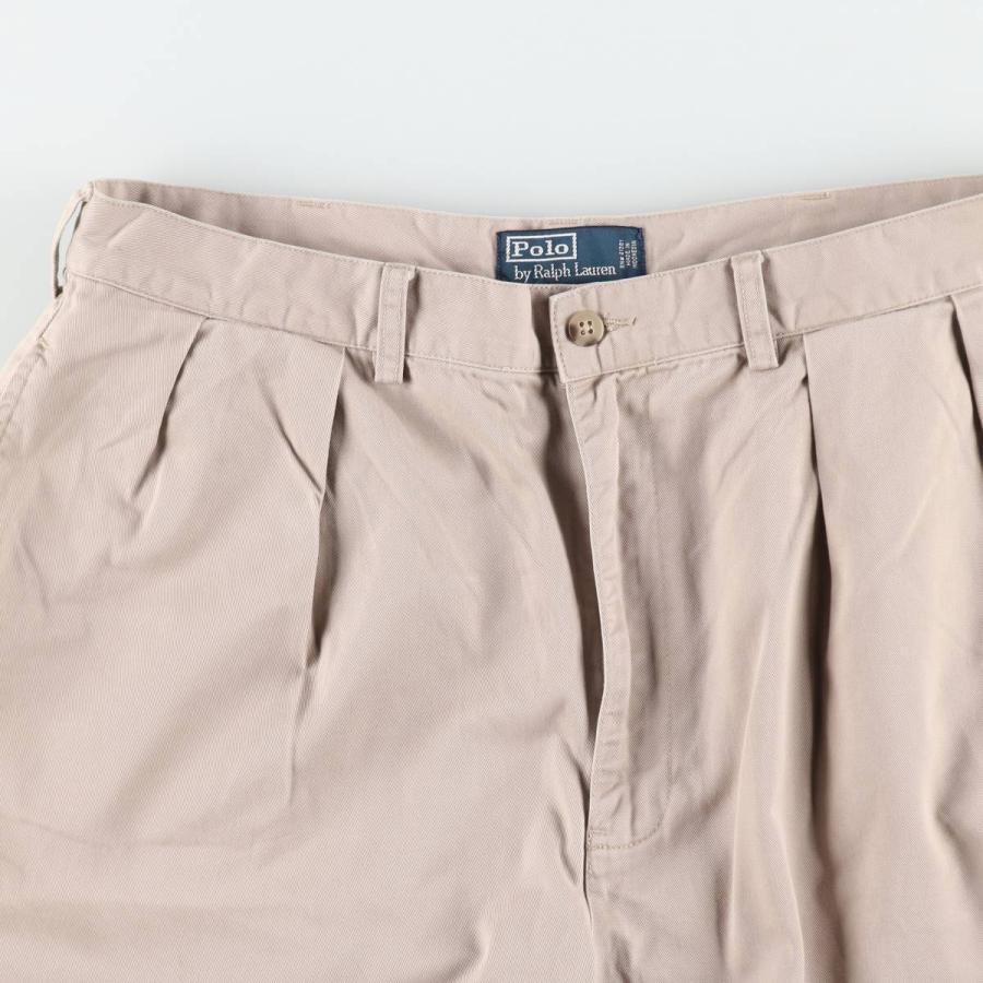 古着 ラルフローレン Ralph Lauren POLO by TYLER SHORT ツータック