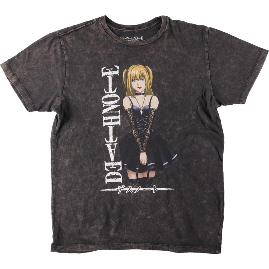 古着 DEATH NOTE デスノート ミサミサ アニメ キャラクタープリントT