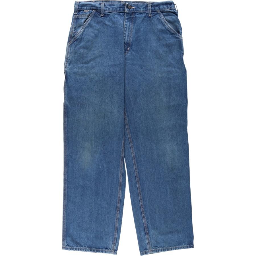 古着 カーハート Carhartt FRシリーズ デニムペインターパンツ メンズw35相当/eaa654088 Carhartt（カーハート） 古着 Carhartt FRシリーズ デニムペインター