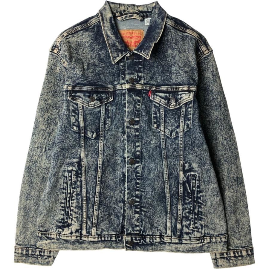 Levi's（リーバイス） 古着 ケミカルウォッシュ デニムジャケット G