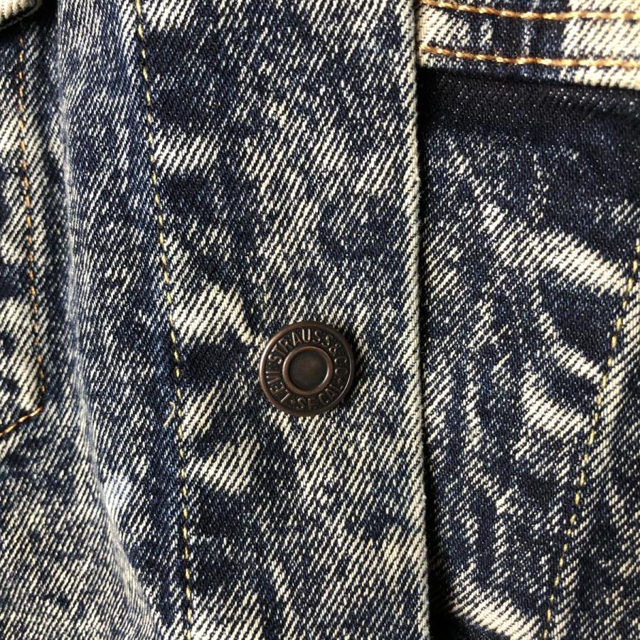 Levi's（リーバイス） 古着 ケミカルウォッシュ デニムジャケット G