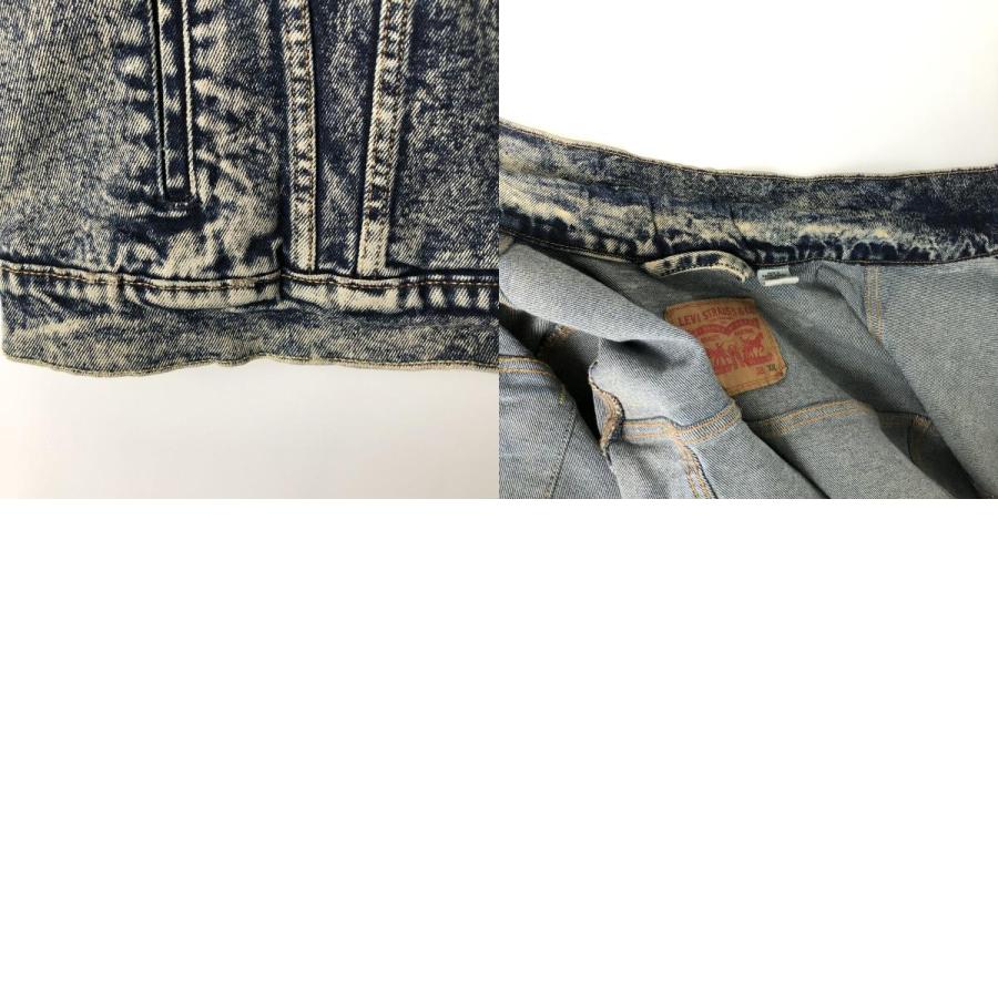 Levi's（リーバイス） 古着 ケミカルウォッシュ デニムジャケット G