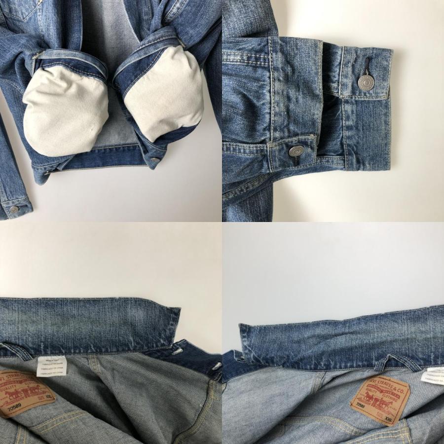 古着 リーバイス Levi's 70589 デニムジャケット Gジャン メンズXXL相当/eaa654860 Levi's（リーバイス） 古着 Levi's 70589 デニムジャケット Gジャン