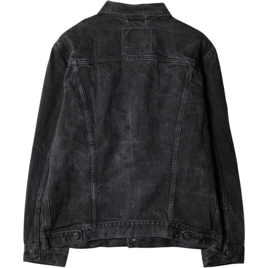 Levi's（リーバイス） 古着 ブラック デニムジャケット Gジャン メンズ