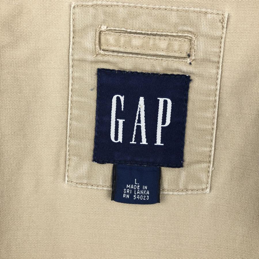 古着 00年代 ギャップ GAP ジップアップジャケット メンズL相当/eaa654882 GAP（ギャップ） 古着 00年代 ジップアップジャケット メンズL相当