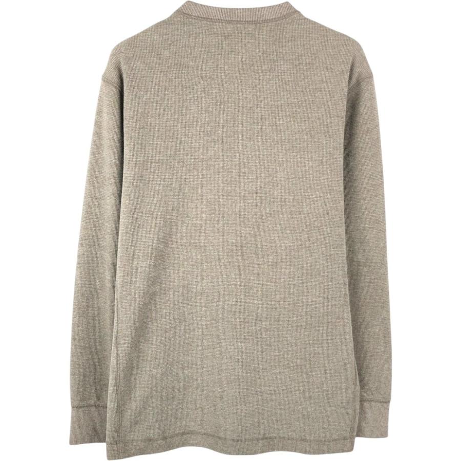 Eddie Bauer（エディーバウアー） 古着 ヘンリーネック サーマルロンT